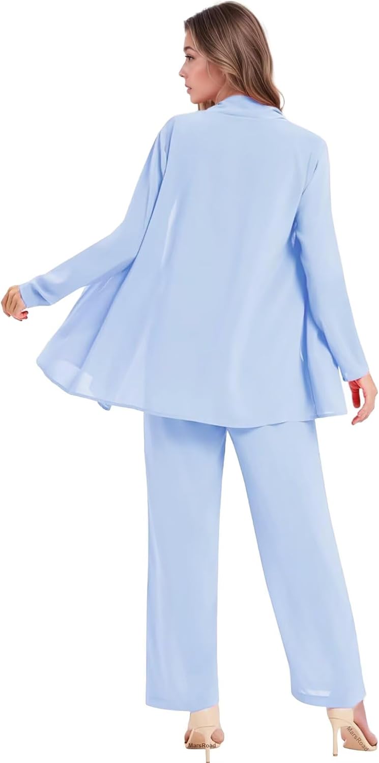 Why the Sky‑Blue Mother‑of‑the‑Bride Pant Suit Is a Wedding Guest Game‑Changer