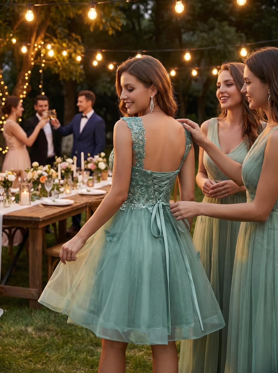 Bright Pink Tulle Dress: A Sparkling Choice for Your Homecoming