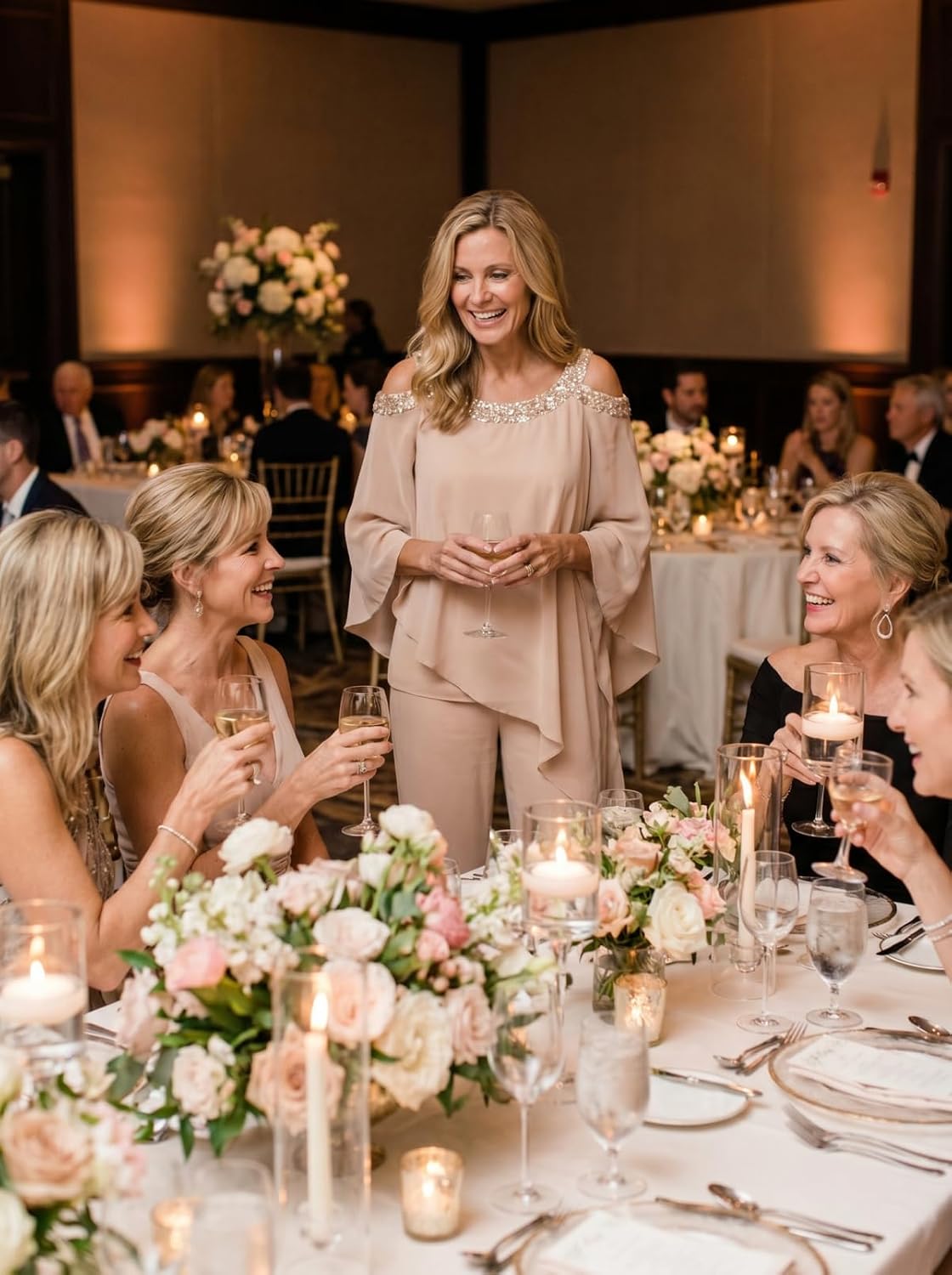 Why the Dusty‑Blue Chiffon Pant Suit Might Just Be Your Best Wedding Guest Outfit